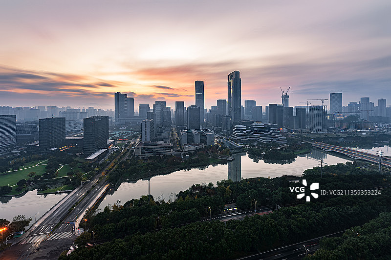 宁波东部新城图片素材