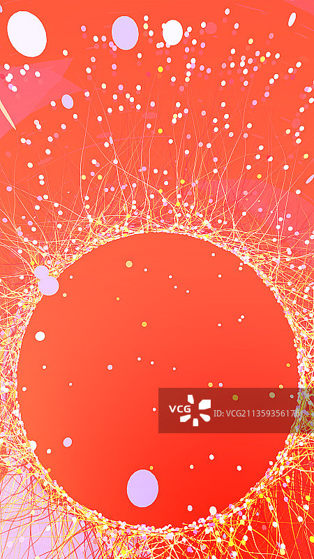 抽象流体点线风格节庆插画背景图片素材
