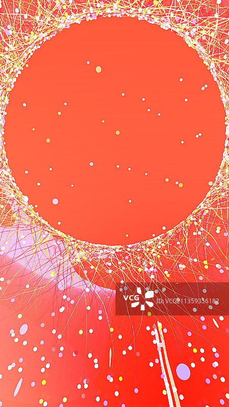 抽象流体点线风格节庆插画背景图片素材