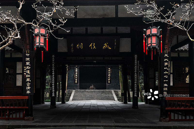 武侯祠图片素材