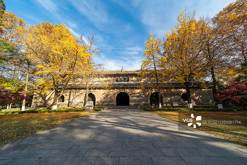 灵谷寺无梁殿图片素材