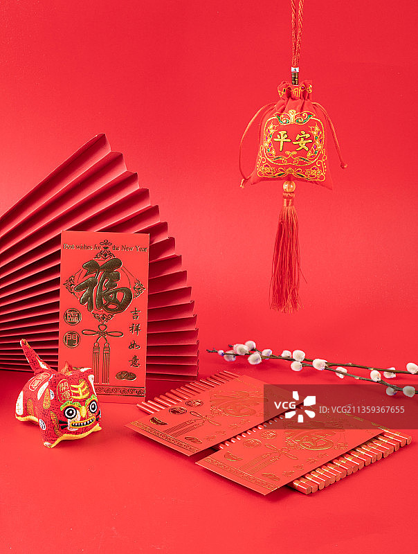 春节过年红包图片素材