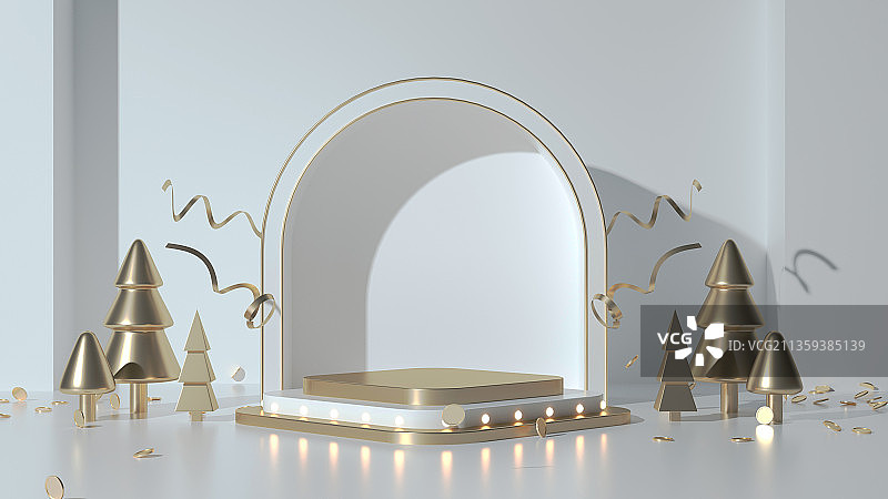 简约展台创意场景图片素材