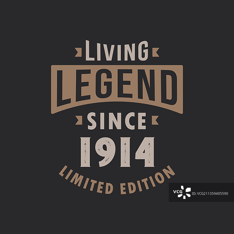 1914年以来的传奇人物限量版图片素材