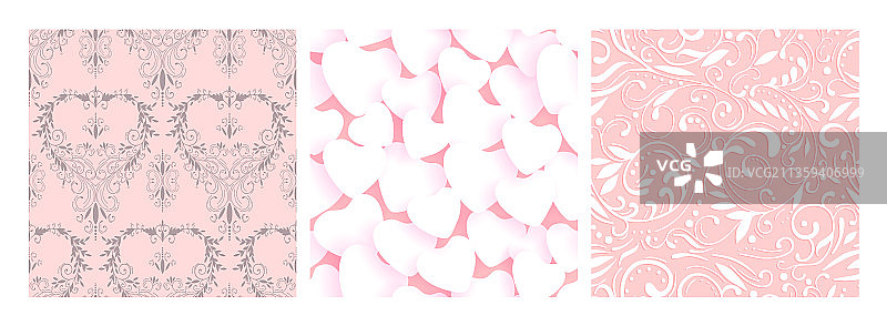 手绘无缝图案合集图片素材