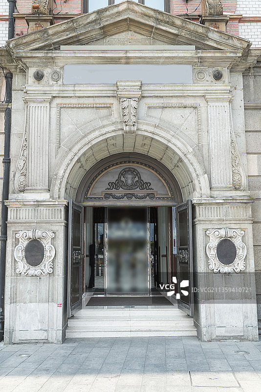 上海外滩欧式门窗图片素材