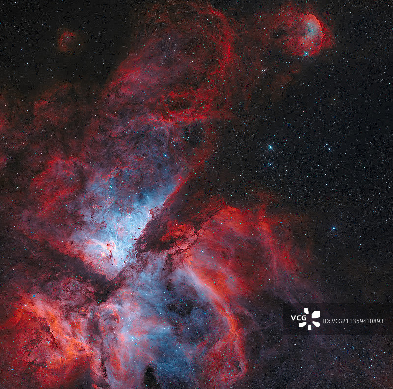 船底座星云图片素材