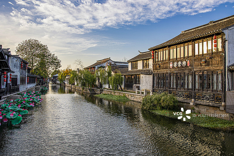 无锡市锡山区鹅湖镇荡口古镇历史文化街区图片素材