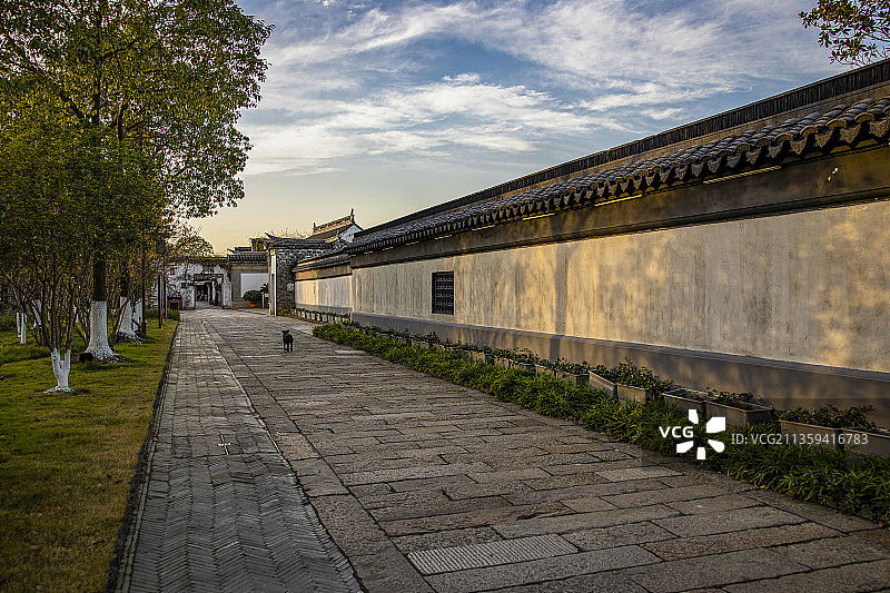 无锡市锡山区鹅湖镇荡口古镇历史文化街区图片素材