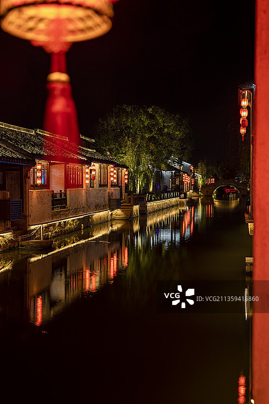 无锡市锡山区鹅湖镇荡口古镇历史文化街区图片素材