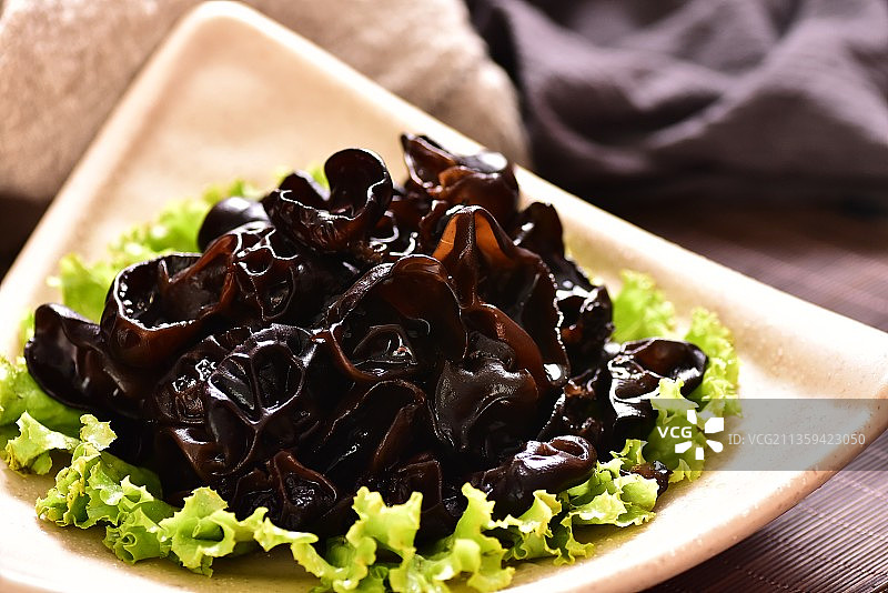 凉拌木耳图片素材