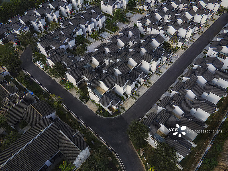 移民养生小镇图片素材