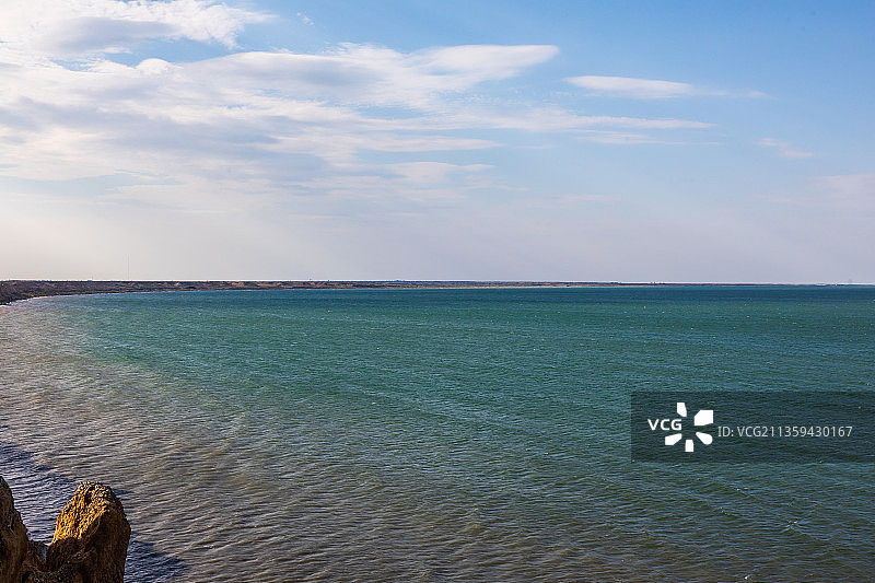 新疆阿勒泰乌伦古湖图片素材