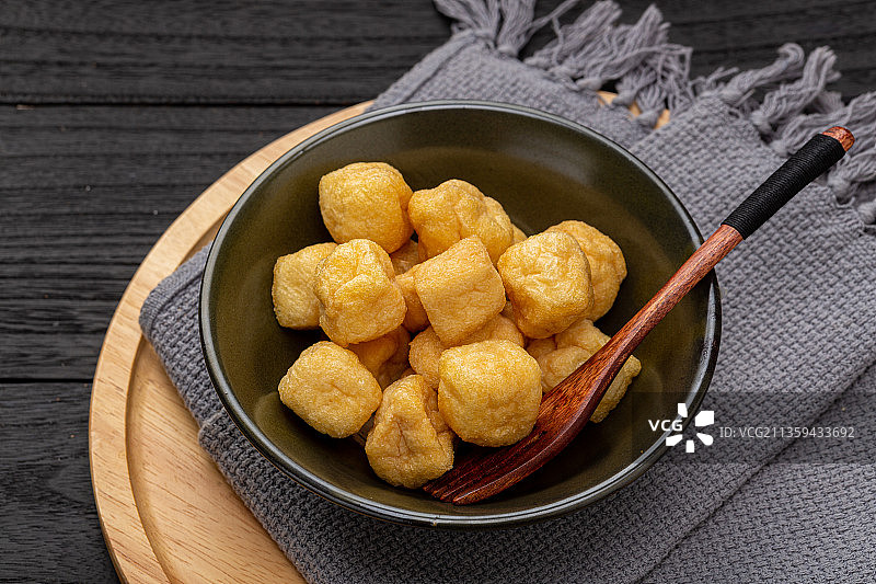 食材豆腐泡图片素材