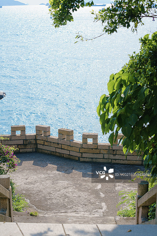珠海外伶仃岛晴天风景照图片素材