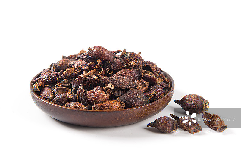 白底上的中药材金樱子图片素材