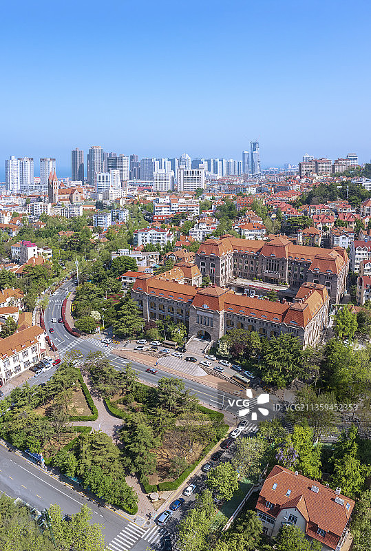 青岛老建筑图片素材