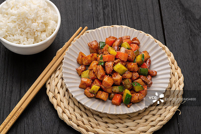 宫保鸡丁图片素材