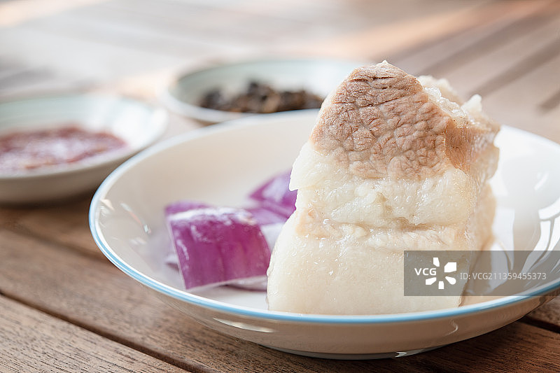 四川名菜回锅肉食材图片素材