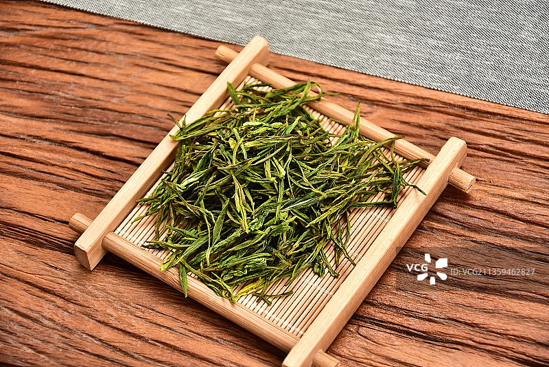 中国传统茶道绿茶白茶茶文化图片素材