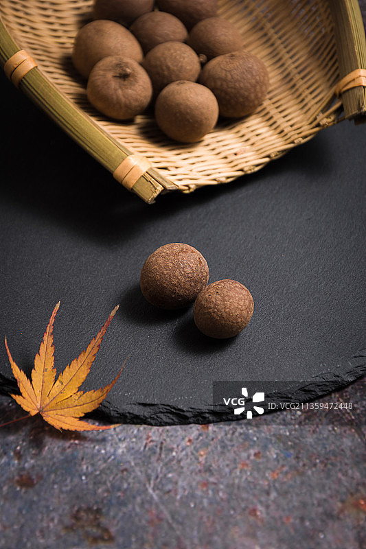 干桂圆静物图片素材