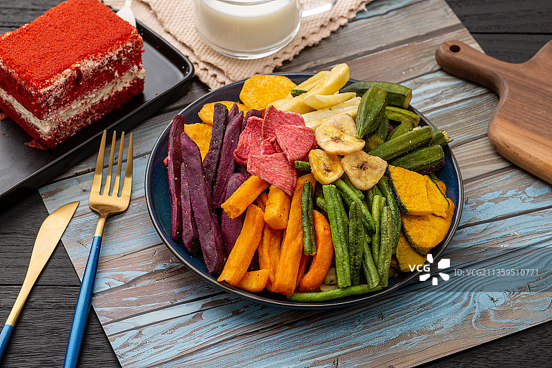 什锦蔬菜干图片素材