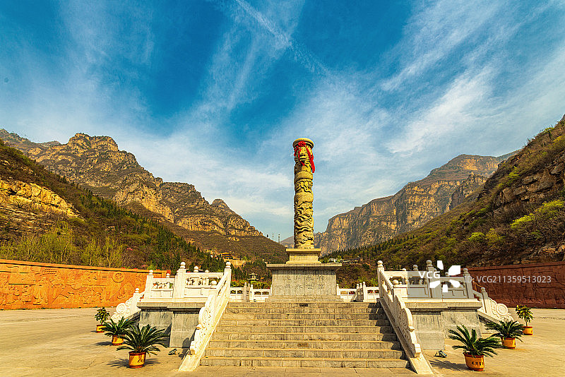 焦作神农山风光图片素材