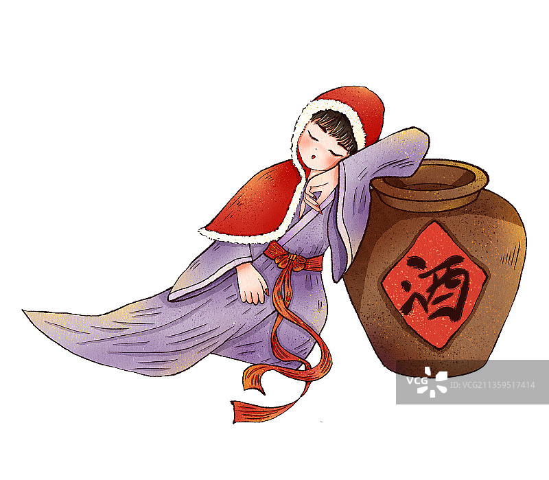 醉酒的人图片素材