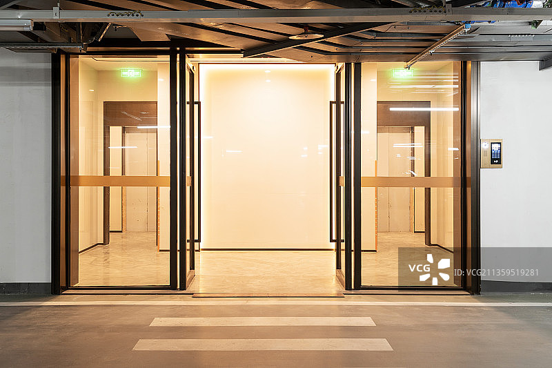 点亮的单元入口图片素材