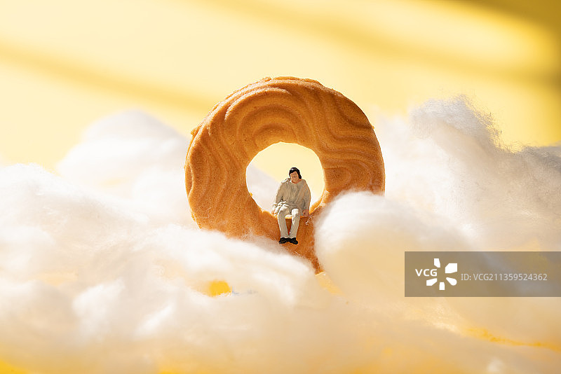 云上的饼干图片素材