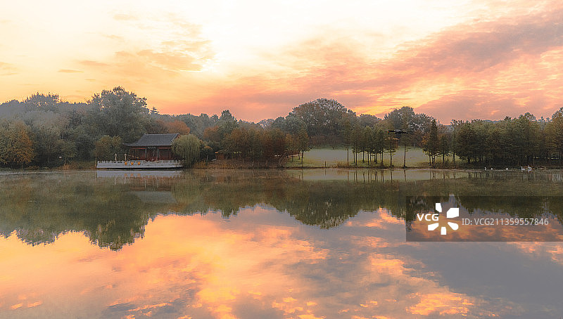 江苏南京燕雀湖图片素材