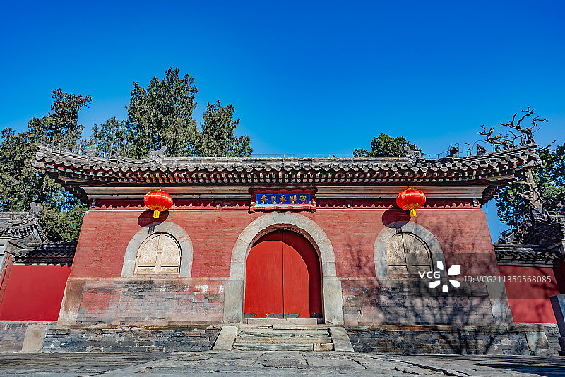 北京石景山承恩寺山门殿图片素材