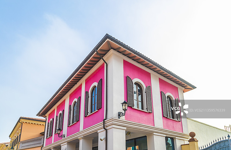 天津武清区佛罗伦萨小镇风光图片素材