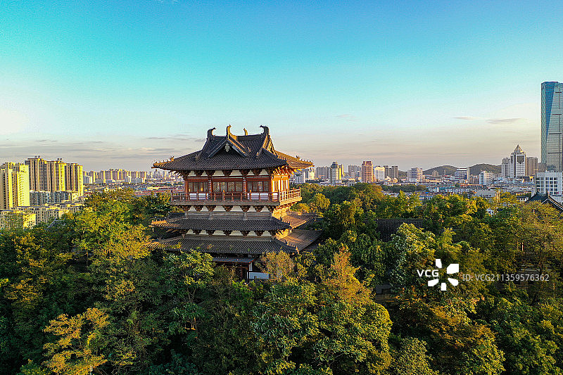 镇江北山公园北固楼图片素材