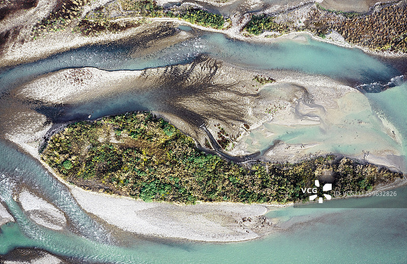 岷江河滩图片素材