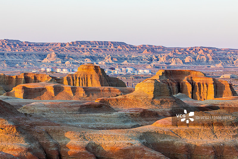 新疆克拉玛依乌尔禾魔鬼城图片素材