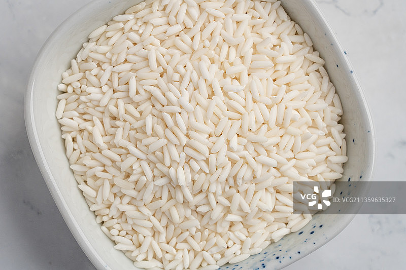 中国传统谷类食物糯米梗米图片素材