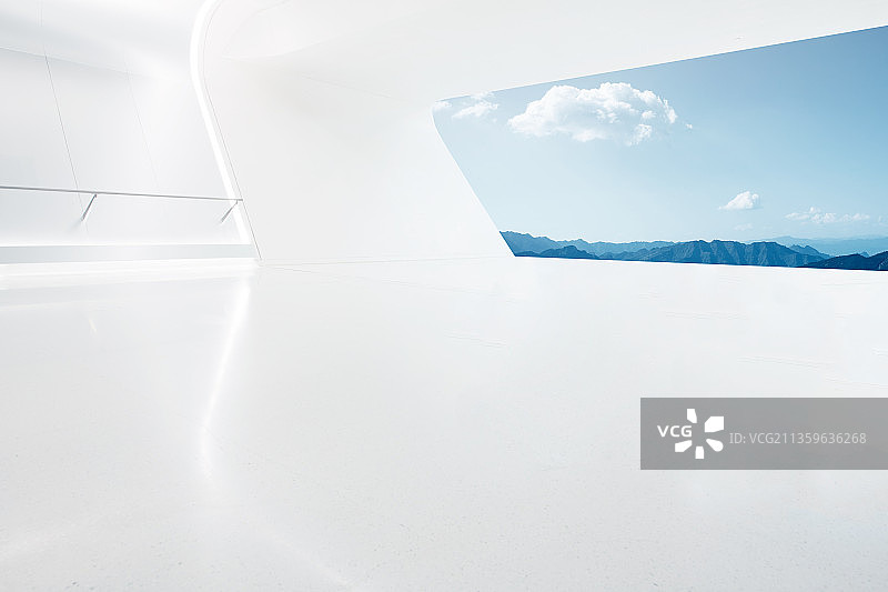 现代建筑空间图片素材