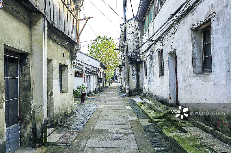 老上海小巷图片素材