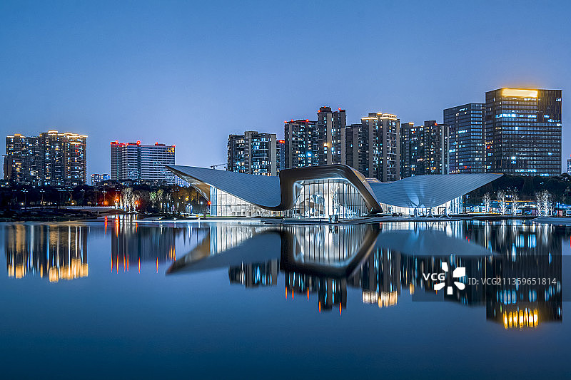 成都天府美术馆图片素材