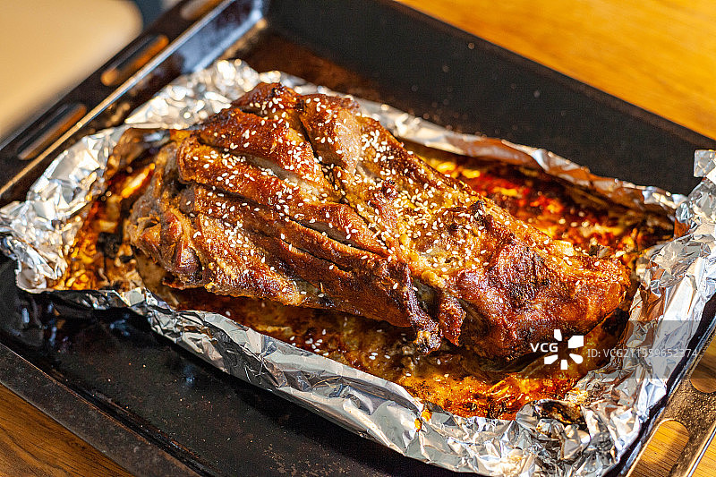 新疆烤羊排图片素材