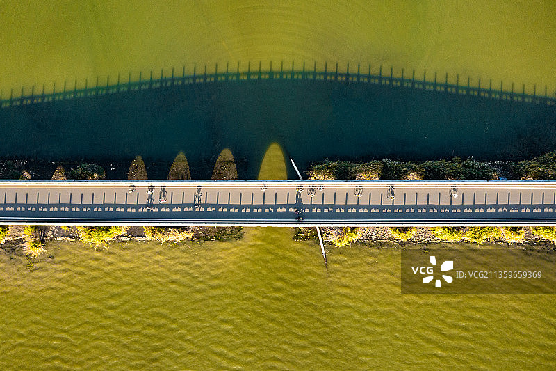 航拍武汉东湖秋天景色图片素材