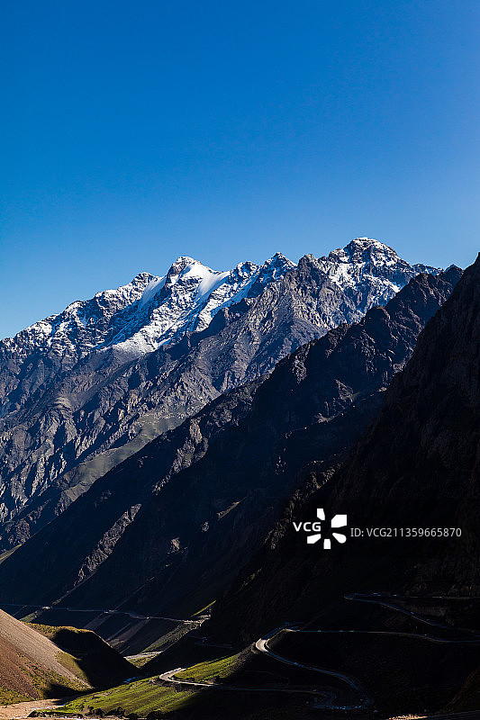 新疆独库公路沿途风光图片素材