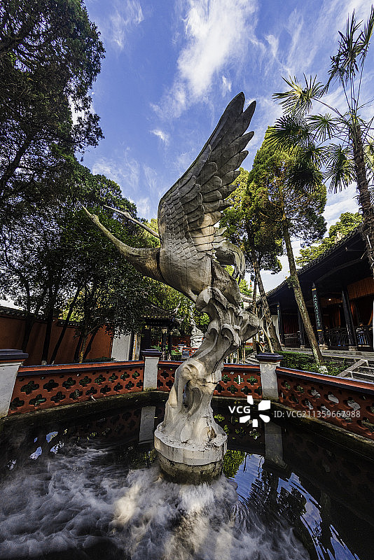 2021年初冬，重庆奉节白帝庙图片素材