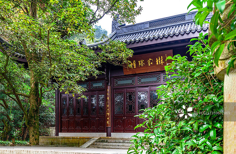 杭州九溪景区理安寺图片素材