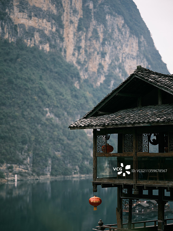 重庆酉阳龚滩古镇图片素材