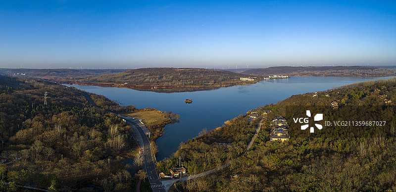 江苏省淮安市盱眙县天泉湖旅游度假区图片素材