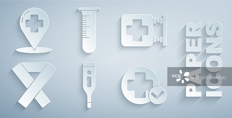 医疗数字温度计医院图片素材