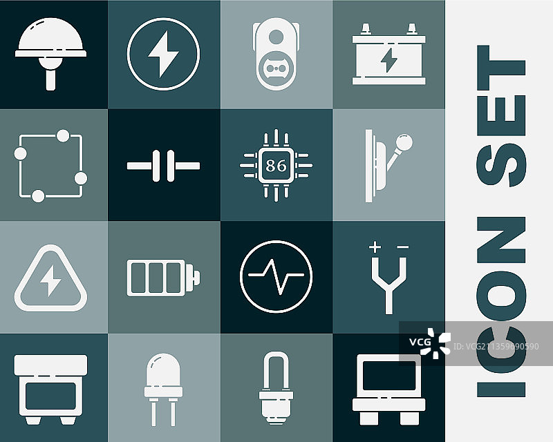 保险丝电缆配电盘插座图片素材