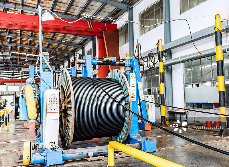 电线电缆厂 工厂图片素材